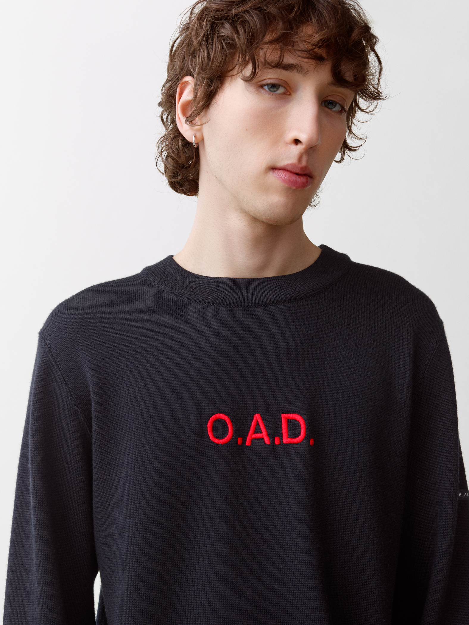 Blaatrøie No. 1 - Embroidery