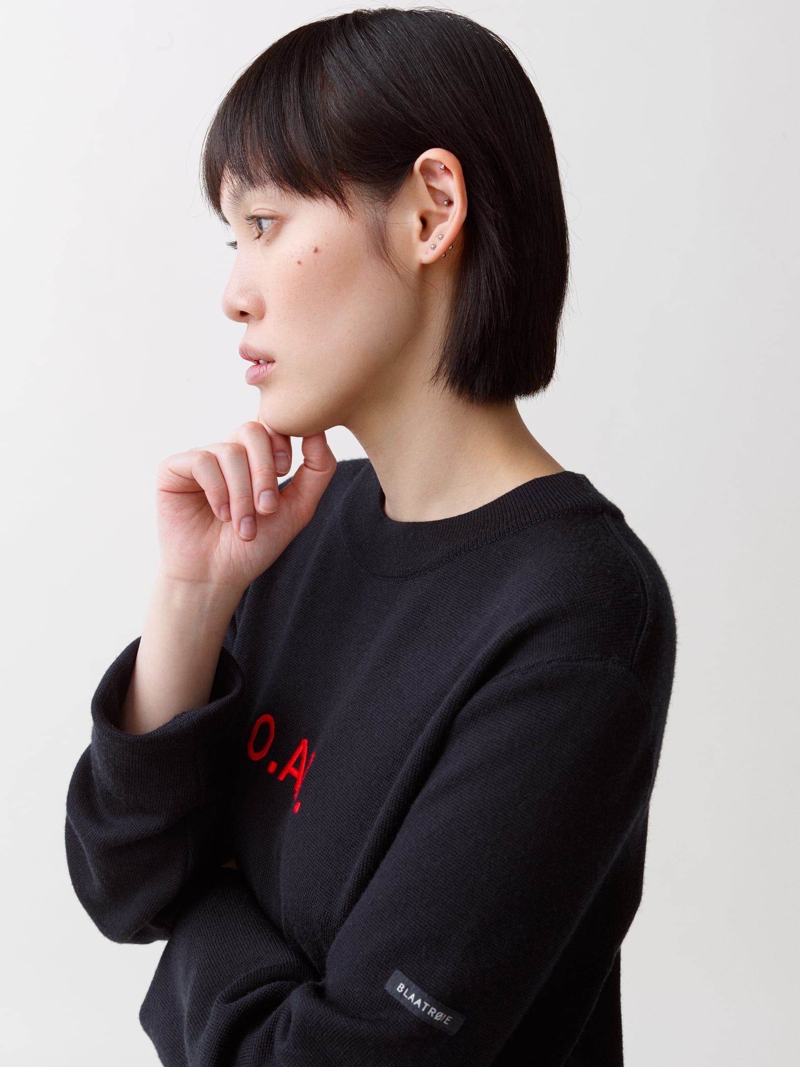 Blaatrøie No. 1 - Embroidery