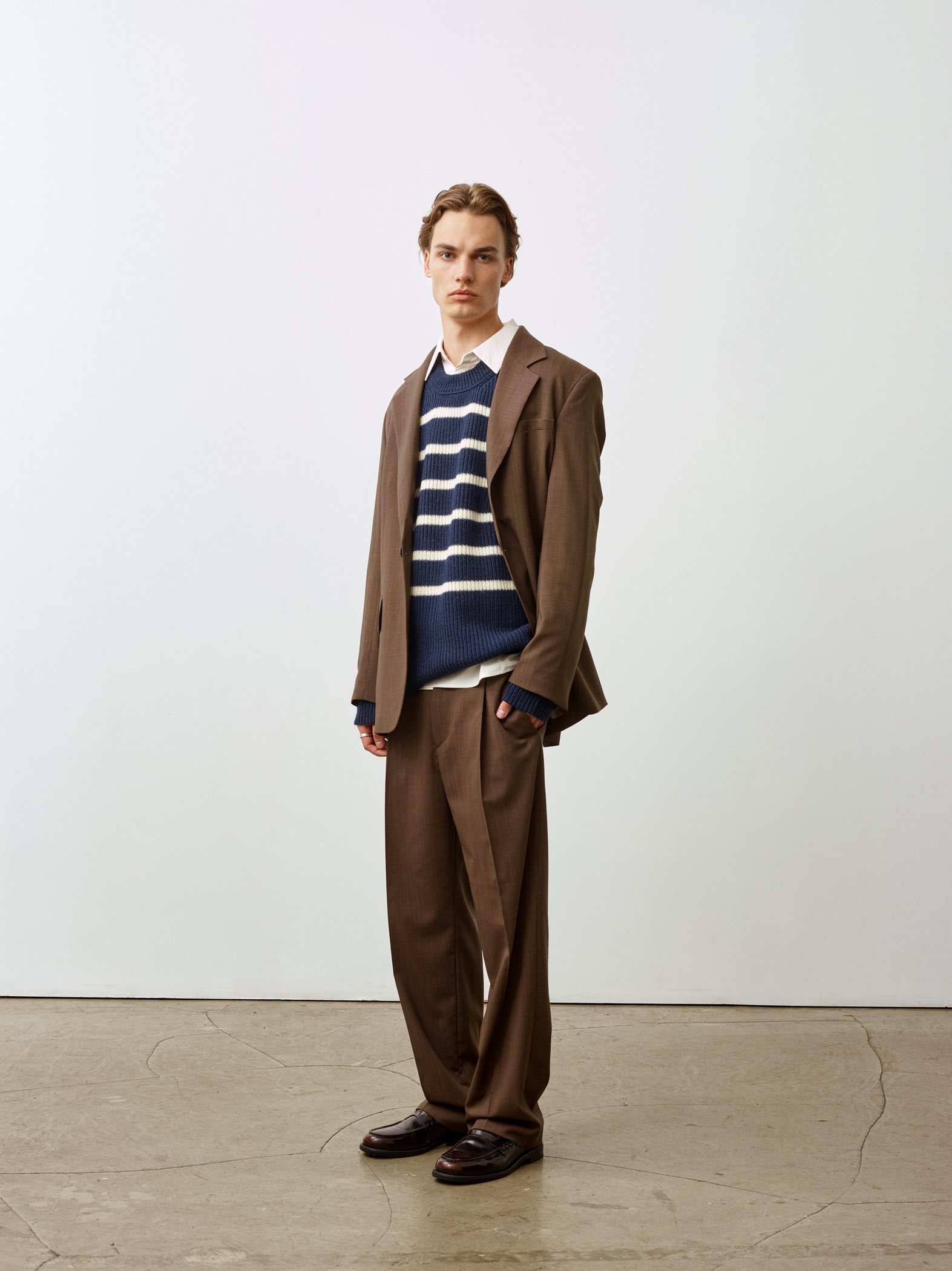 Blaatrøie No. 3 Striped