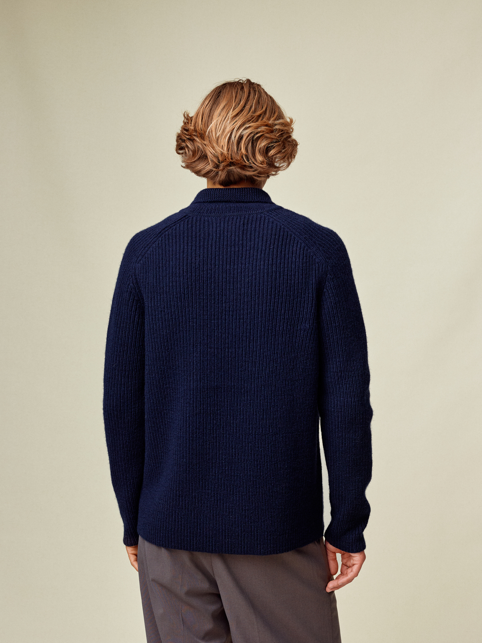Blaatrøie No. 6 with 6-buttons closure | Unisex rib knit | O.A.D.