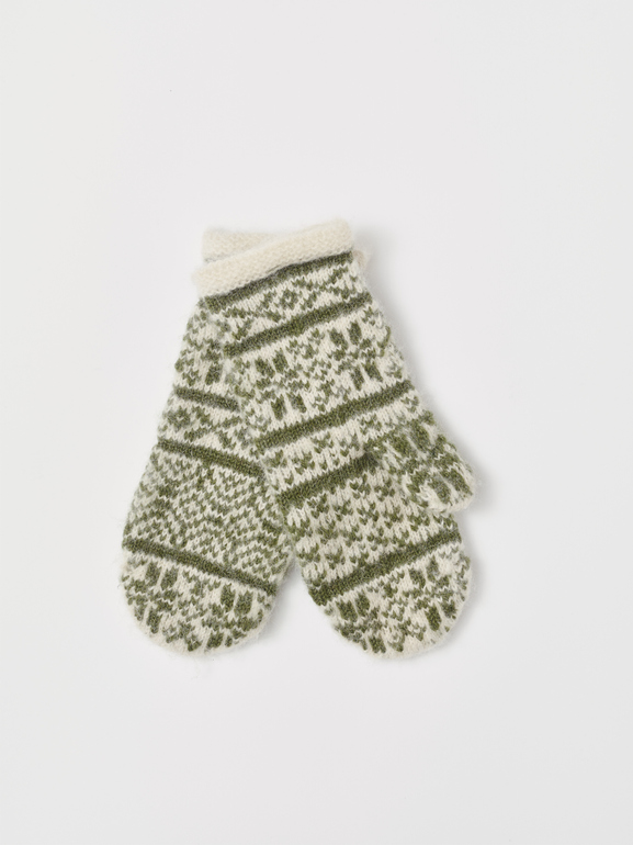 美品 NOROLL PATCH MITTEN NOROLL 